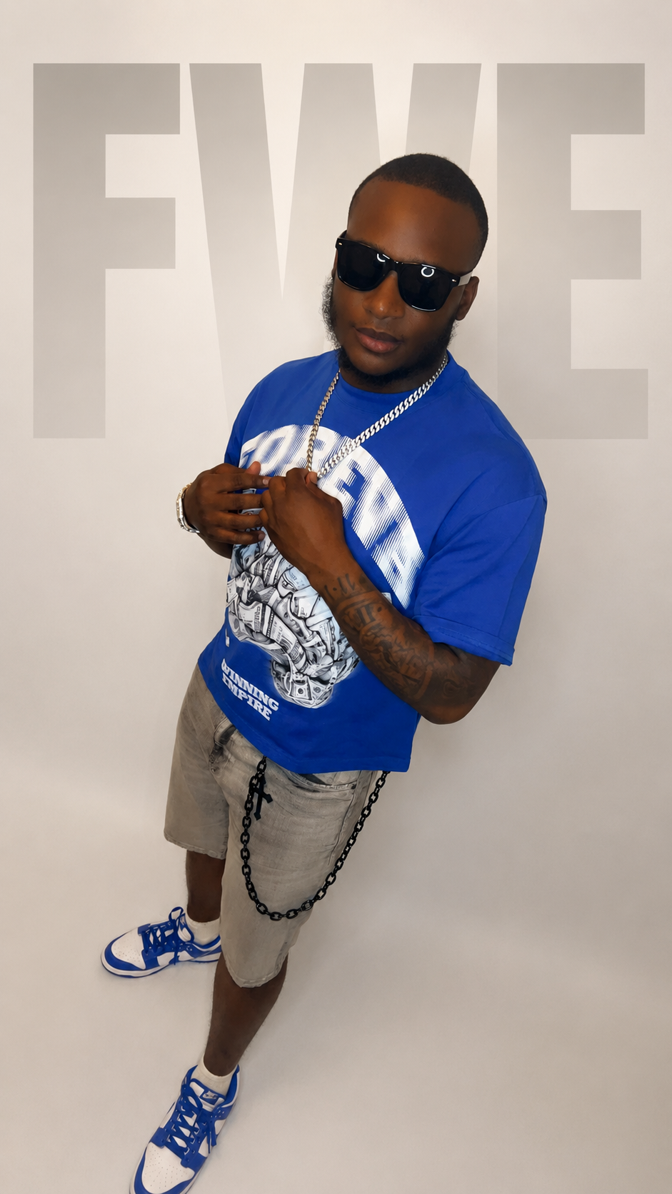 Money On My Mind OverSized Tee Shirt