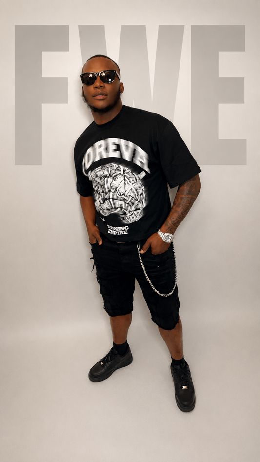 Money On My Mind OverSized Tee Shirt